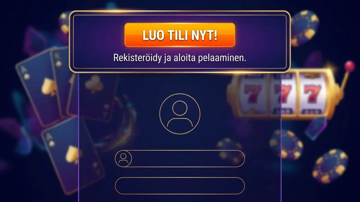 Rekisteröidy bonuksen kanssa
